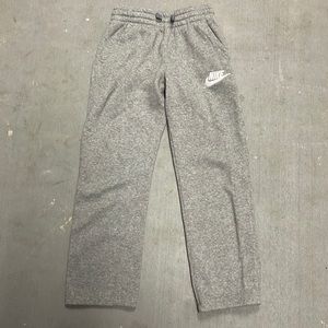 Nike Grey Fleece Pants Boys Size Medium